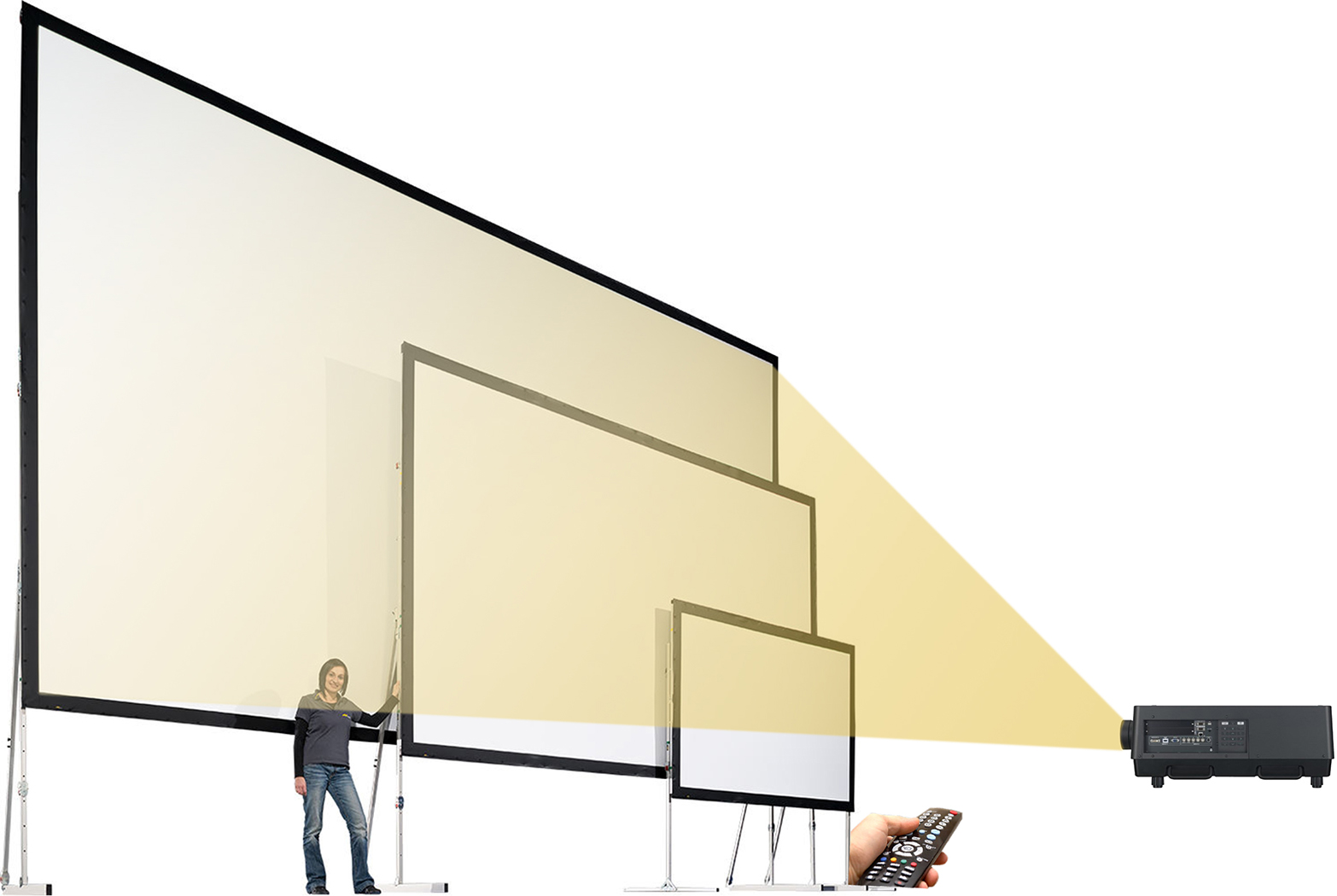 projection screen rentals hk